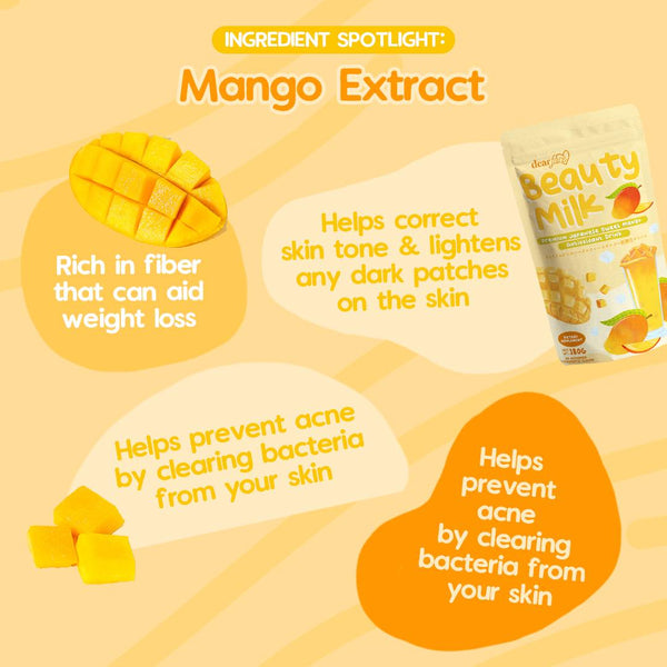 Dear Face - Beauty Milk Sweet Mango Drink