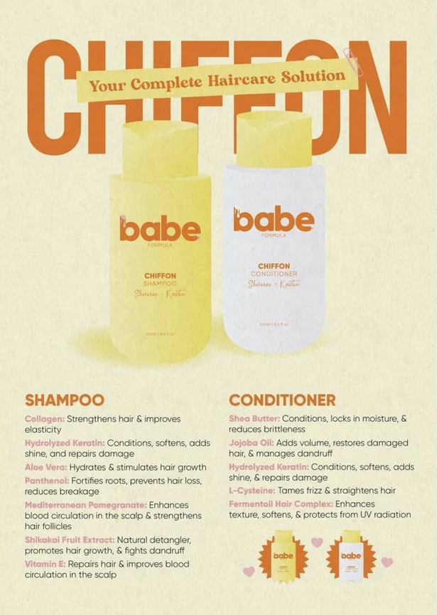 Babe Formula Chiffon Shampoo