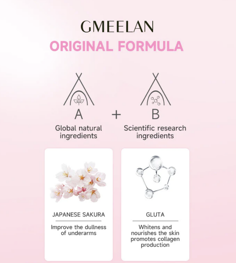 GMEELAN Sakura Brightening Underarm Cream