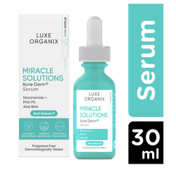LUXE ORGANIX Miracle Solutions AHA BHA Serum 30ml