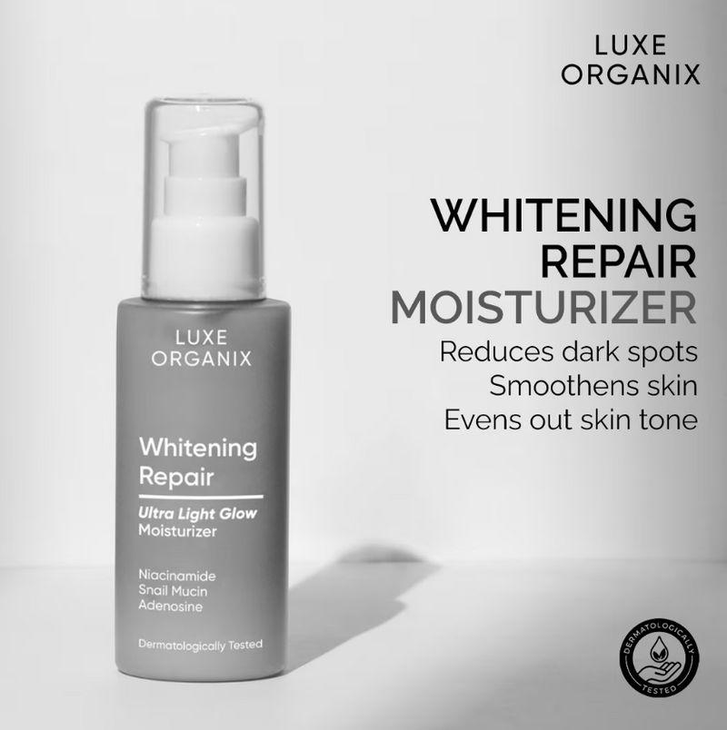 LUXE ORGANIX Whitening Repair Whip Moisturiser 80ml