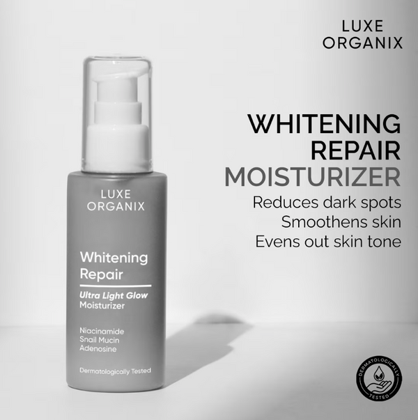 LUXE ORGANIX Whitening Repair Whip Moisturiser 80ml