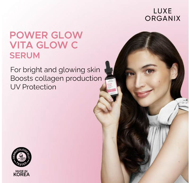 LUXE ORGANIX Power Glow Vita C Serum 30ml