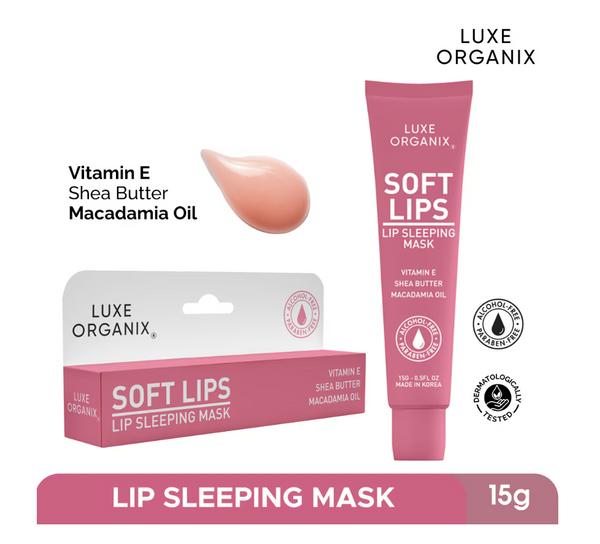 LUXE ORGANIX Soft Lips Lip Sleeping Mask 15g
