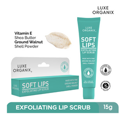 LUXE ORGANIX Soft Lips Lip Exfoliating Scrub 15g