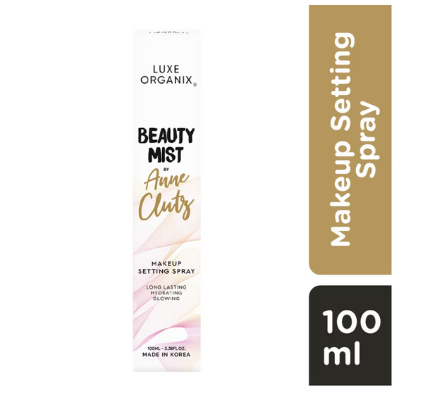 LUXE ORGANIX Beauty Mist Makeup Setting Spray By Anne Clutz 100ml