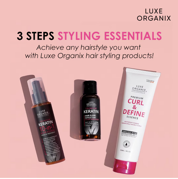 LUXE ORGANIX Keratin 10in1 Hair Elixir Leave-in Treatment 100ml