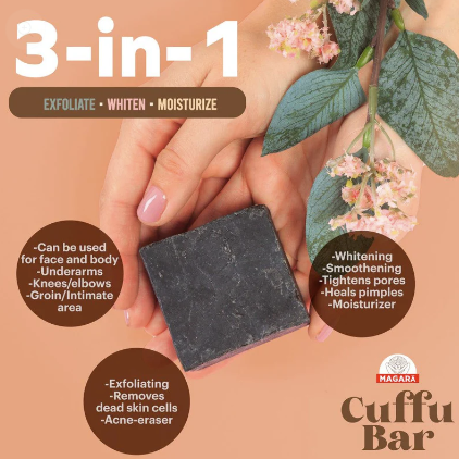 Cuffu Bar 3in1 Coffee Scrub Soap by Magarā Skin